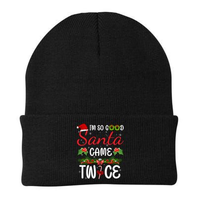 I'm So Good Santa Came Twice Beanie