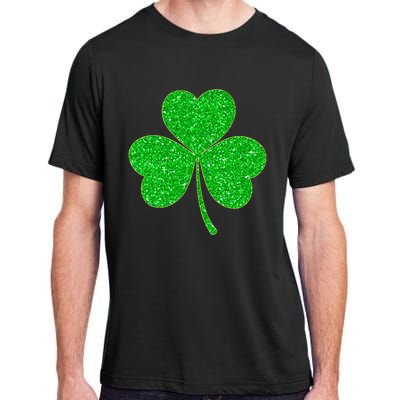 Irish Shamrock Green Clover St Patricks Day Adult ChromaSoft Performance T-Shirt