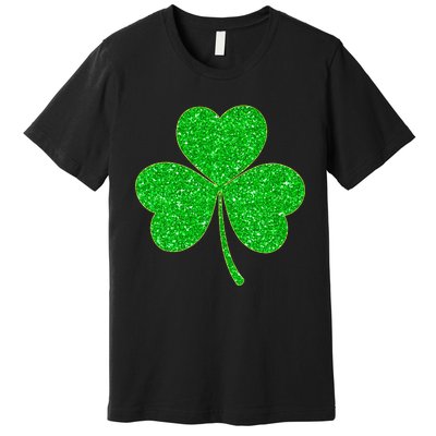 Irish Shamrock Green Clover St Patricks Day Premium T-Shirt