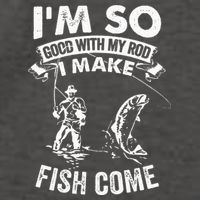 I'm So Good With My Rod I Make Fish Come Vector Backpack