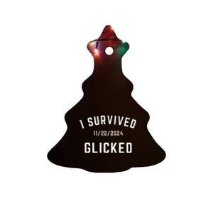 I Survived Glicked Wickiator Nov 22 2024 Ceramic Tree Ornament