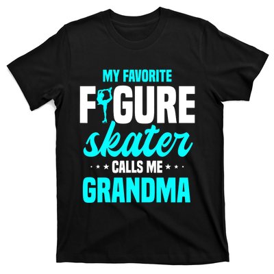 Ice Skating Grandma Skater Ice Skates Sport T-Shirt