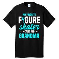 Ice Skating Grandma Skater Ice Skates Sport Tall T-Shirt