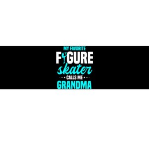 Ice Skating Grandma Skater Ice Skates Sport Bumper Sticker