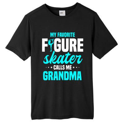 Ice Skating Grandma Skater Ice Skates Sport Tall Fusion ChromaSoft Performance T-Shirt