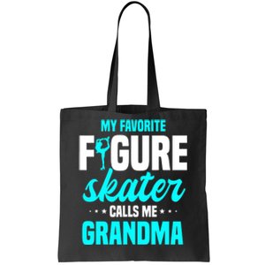 Ice Skating Grandma Skater Ice Skates Sport Tote Bag