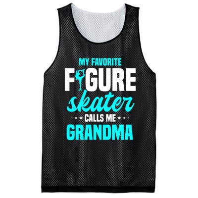 Ice Skating Grandma Skater Ice Skates Sport Mesh Reversible Basketball Jersey Tank