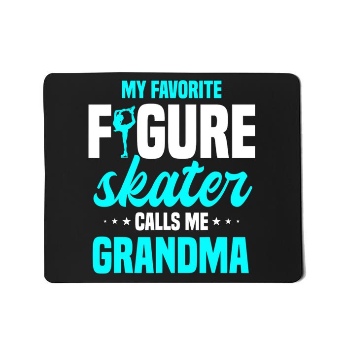 Ice Skating Grandma Skater Ice Skates Sport Mousepad