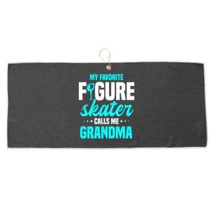 Ice Skating Grandma Skater Ice Skates Sport Large Microfiber Waffle Golf Towel