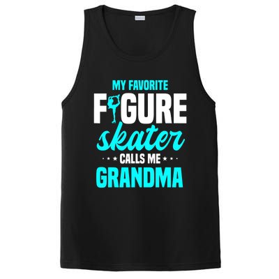 Ice Skating Grandma Skater Ice Skates Sport PosiCharge Competitor Tank