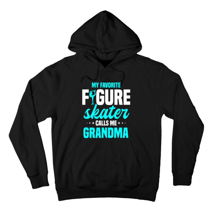 Ice Skating Grandma Skater Ice Skates Sport Tall Hoodie