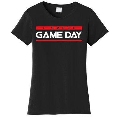 I Smell Game Day Sports Lover Athlete Women's T-Shirt