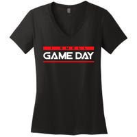 I Smell Game Day Sports Lover Athlete Women's V-Neck T-Shirt