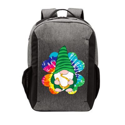 Irish Shamrock Gnome Tie Dye Hippie Shrt St. Patricks Day Vector Backpack