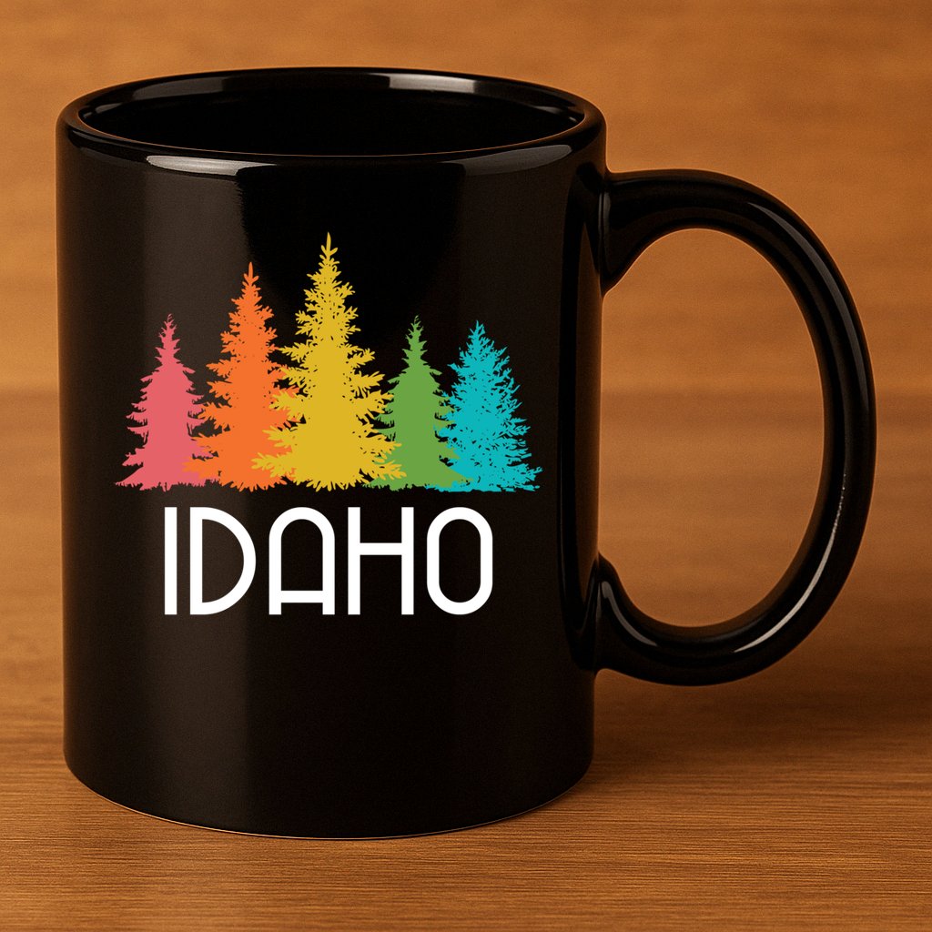 Idaho State Gift 11oz C Handle Ceramic Mug