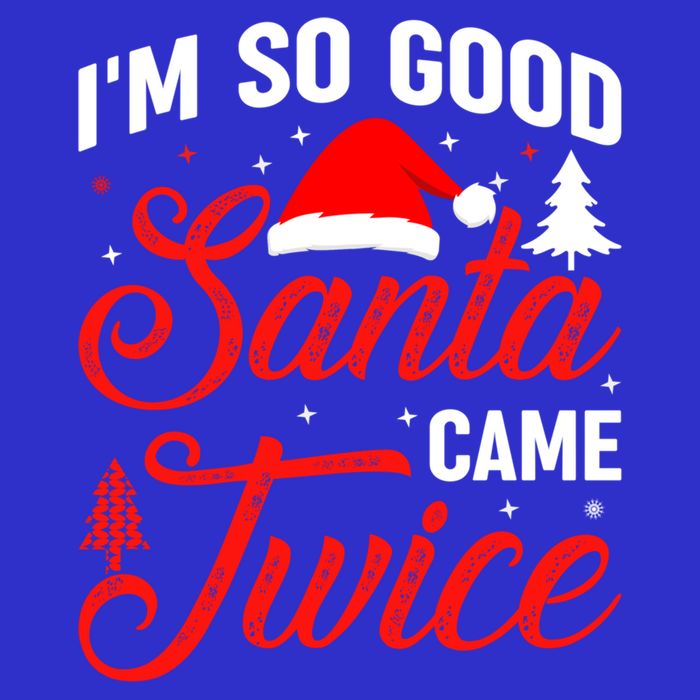 Im So Good Santa Came Twice Naughty Ugly Dirty Santa Gift 16 in Basic Backpack