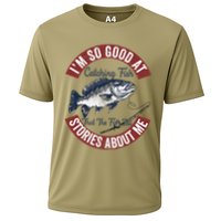 IM So Good At Catching Fish That The Fish Tell Stories Cooling Performance Crew T-Shirt