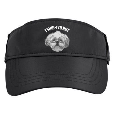 I Shihcute Gifttzu Not Gift Cool Adorable I Heart Dogs Hood Gift Adult Drive Performance Visor