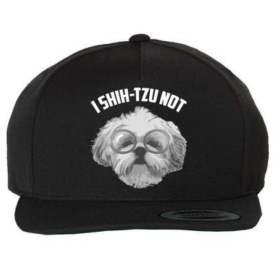 I Shihcute Gifttzu Not Gift Cool Adorable I Heart Dogs Hood Gift Wool Snapback Cap