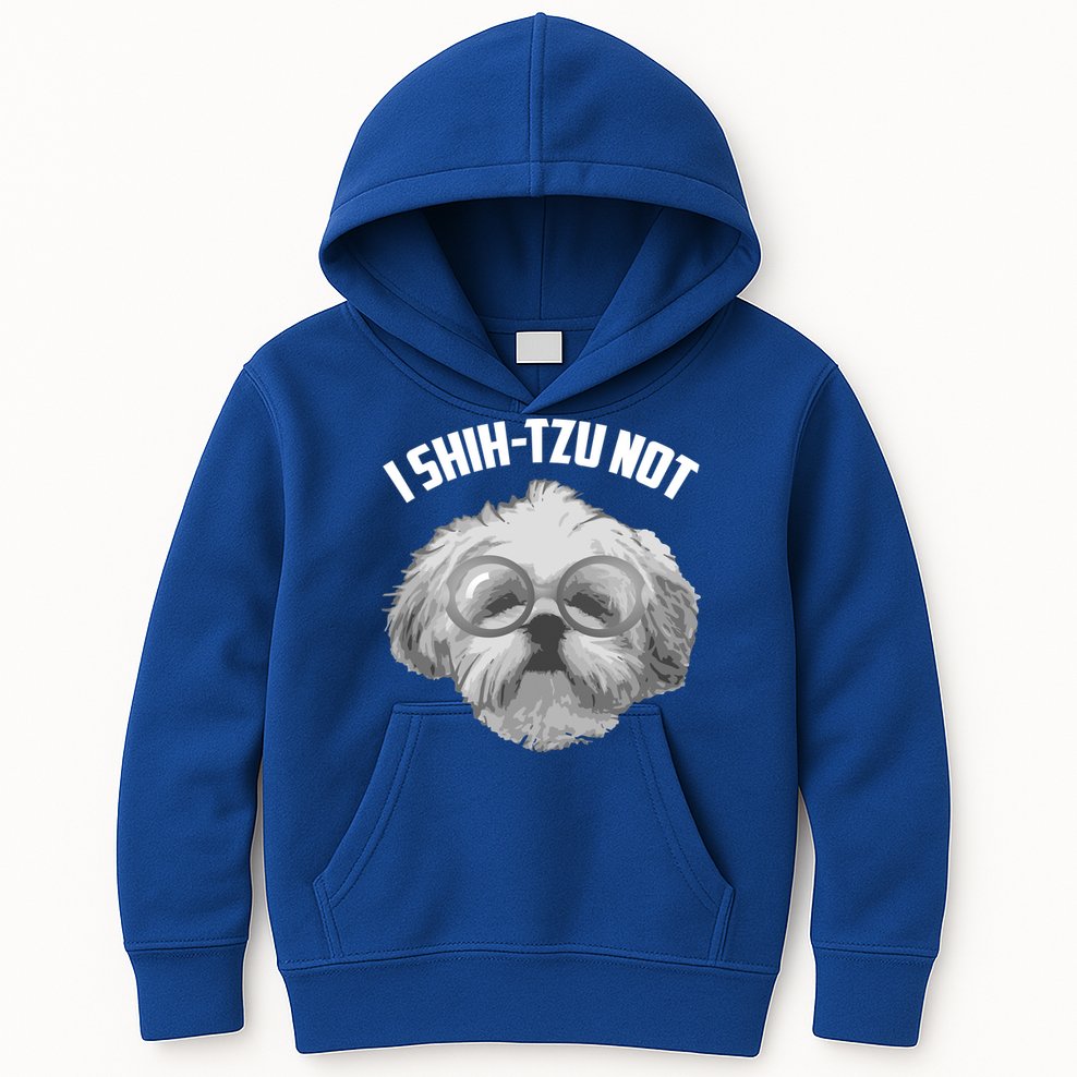 I Shihcute Gifttzu Not Gift Cool Adorable I Heart Dogs Hood Gift Kids Hoodie