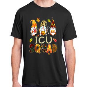 ICU Squad Gnome Nurse Leopard Thanksgiving Fall Stethoscope Adult ChromaSoft Performance T-Shirt