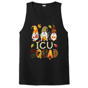 ICU Squad Gnome Nurse Leopard Thanksgiving Fall Stethoscope PosiCharge Competitor Tank