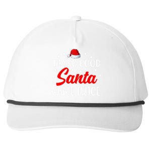 I'm So Good Santa Came Twice Funny Christmas Snapback Five-Panel Rope Hat