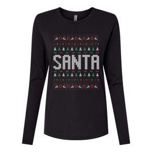 I'm So Good Santa Came Twice Ugly Xmas Couples Matching Swea Womens Cotton Relaxed Long Sleeve T-Shirt