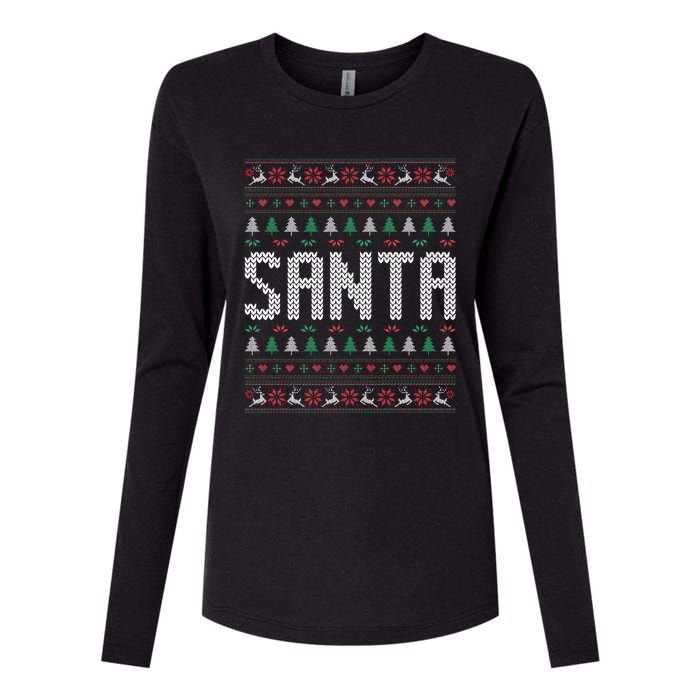 I'm So Good Santa Came Twice Ugly Xmas Couples Matching Swea Womens Cotton Relaxed Long Sleeve T-Shirt