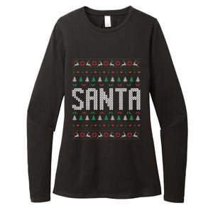 I'm So Good Santa Came Twice Ugly Xmas Couples Matching Swea Womens CVC Long Sleeve Shirt