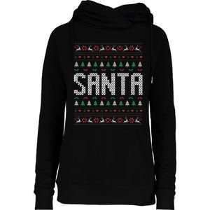 I'm So Good Santa Came Twice Ugly Xmas Couples Matching Swea Womens Funnel Neck Pullover Hood