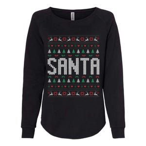 I'm So Good Santa Came Twice Ugly Xmas Couples Matching Swea Womens California Wash Sweatshirt