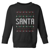 I'm So Good Santa Came Twice Ugly Xmas Couples Matching Swea Toddler Sweatshirt