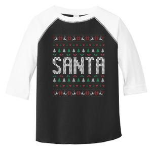 I'm So Good Santa Came Twice Ugly Xmas Couples Matching Swea Toddler Fine Jersey T-Shirt