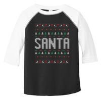 I'm So Good Santa Came Twice Ugly Xmas Couples Matching Swea Toddler Fine Jersey T-Shirt