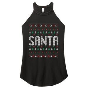 I'm So Good Santa Came Twice Ugly Xmas Couples Matching Swea Women's Perfect Tri Rocker Tank