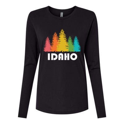 Idaho State Gift Womens Cotton Relaxed Long Sleeve T-Shirt