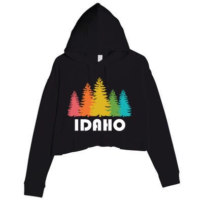 Idaho State Gift Crop Fleece Hoodie