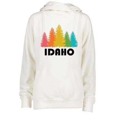 Idaho State Gift Womens Funnel Neck Pullover Hood