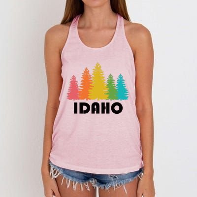 Idaho State Gift Women's Knotted Racerback Tank