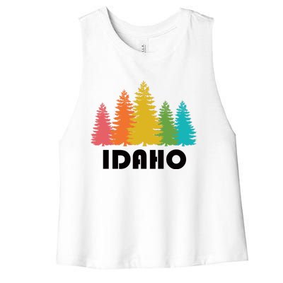 Idaho State Gift Women's Racerback Cropped Tank