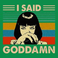 I Said Goddamn Vintage Sweatshirt