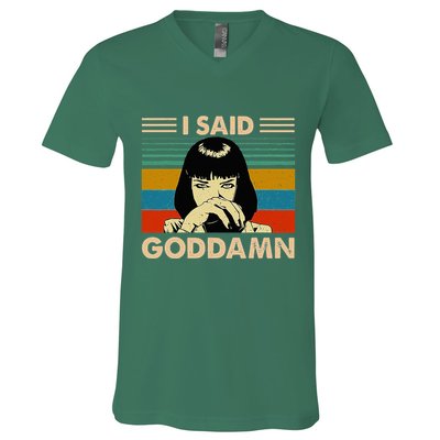 I Said Goddamn Vintage V-Neck T-Shirt