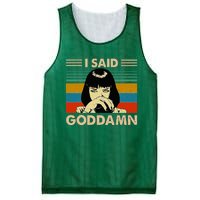 I Said Goddamn Vintage Mesh Reversible Basketball Jersey Tank