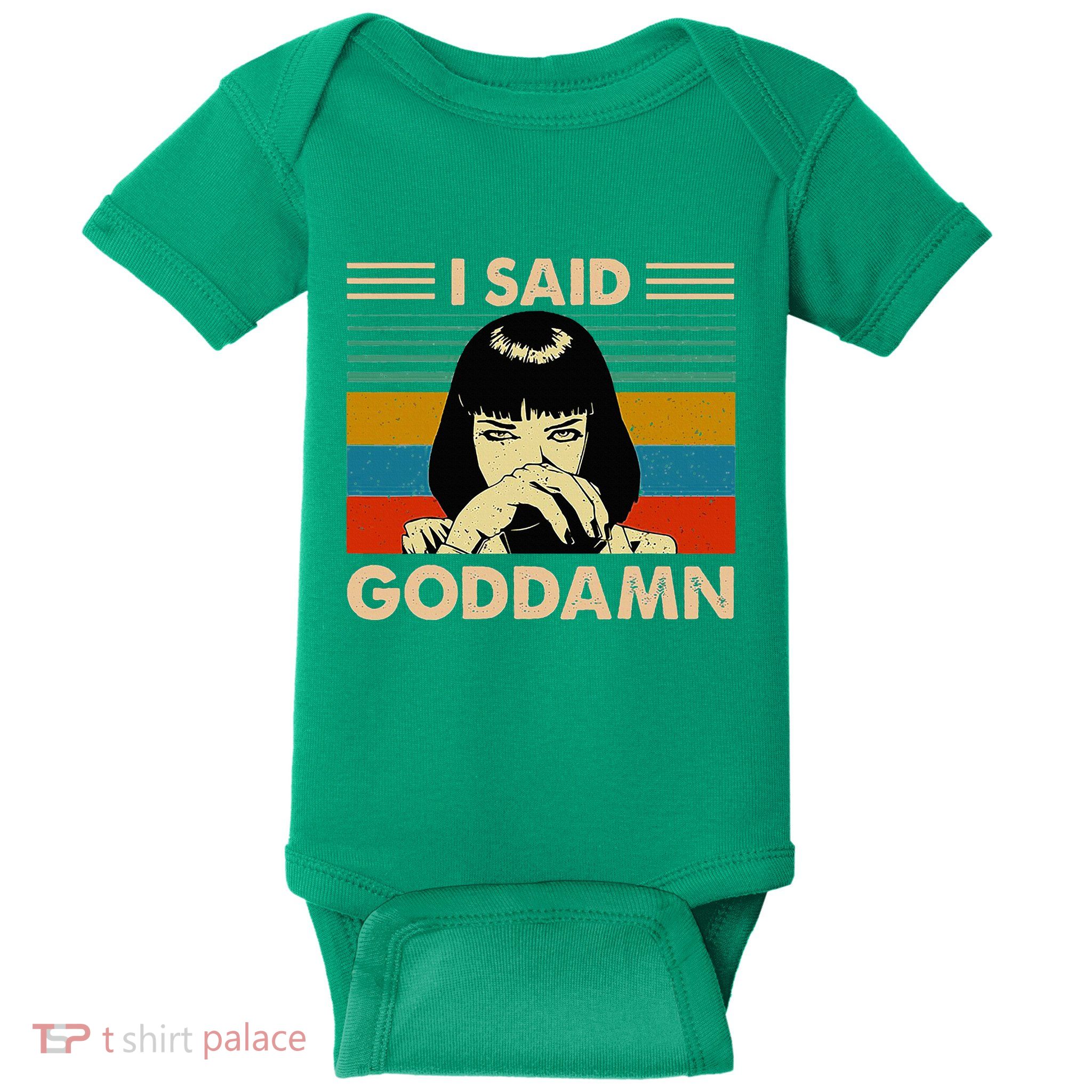I Said Goddamn Vintage Baby Bodysuit