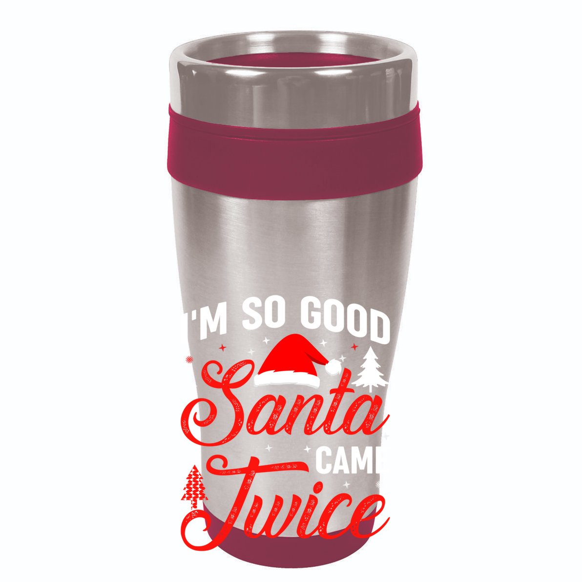 Im So Good Santa Came Twice Naughty Ugly Dirty Santa Gift Impact Tech Backpack