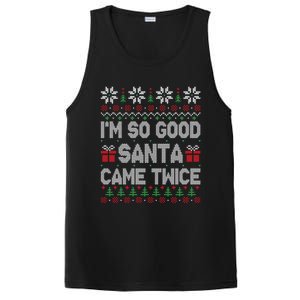 IM So Good Santa Came Twice Santa Matching Couple Christmas Gift PosiCharge Competitor Tank