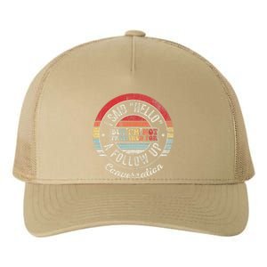 I Said Hello But IM Not Prepared Conversation Yupoong Adult 5-Panel Trucker Hat