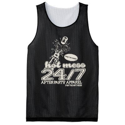 Iamunwell Store Hot Mess 24.7 Mesh Reversible Basketball Jersey Tank