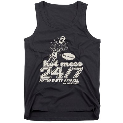 Iamunwell Store Hot Mess 24.7 Tank Top